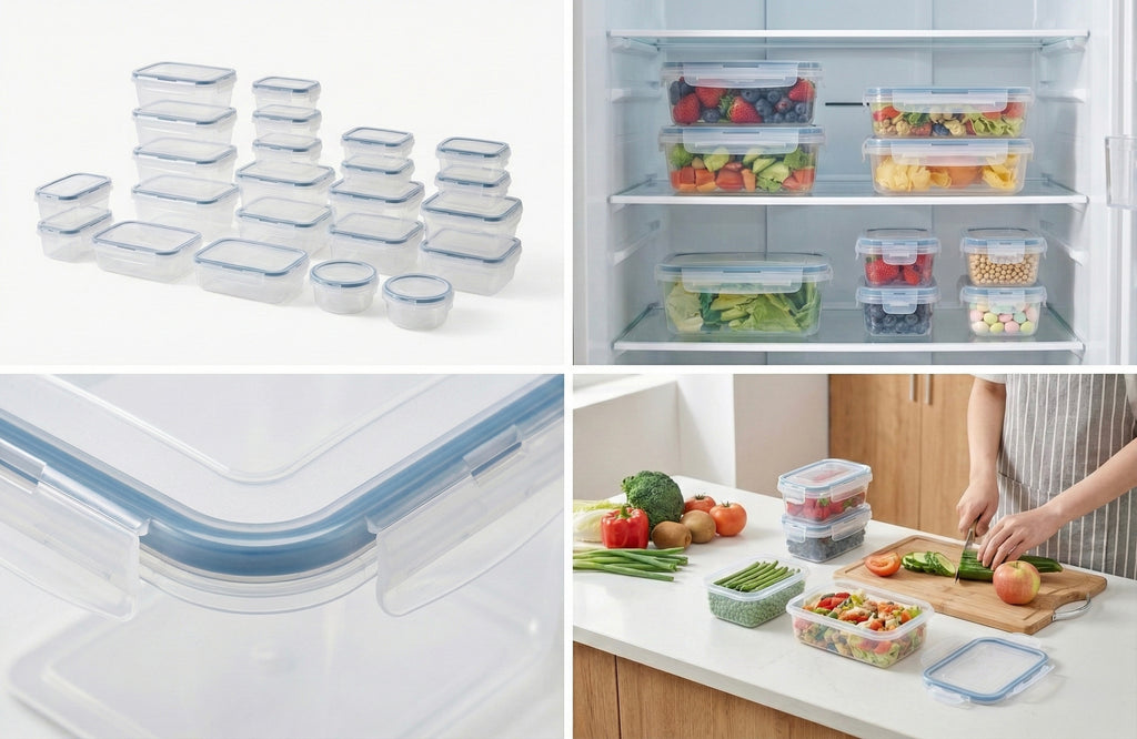 CalmPrep™ – 24-Piece Meal Prep Container Set