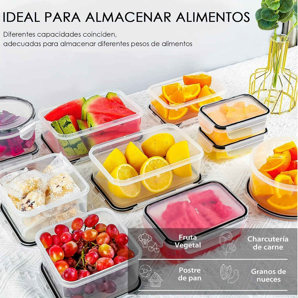 CalmPrep™ – 24-Piece Meal Prep Container Set